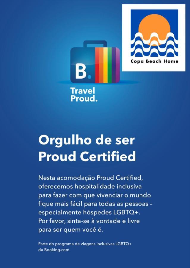 Copa Beach Home - Copacabana Posto 4 Quadra Da Praia Rio de Janeiro Kültér fotó