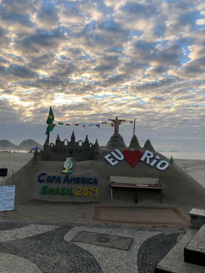 Copa Beach Home - Copacabana Posto 4 Quadra Da Praia Rio de Janeiro Kültér fotó